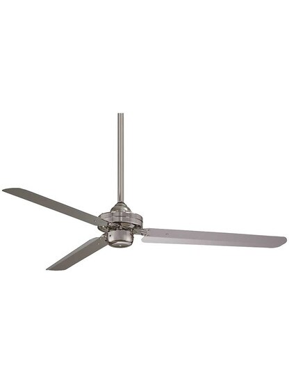 Steal - 54 Inch Ceiling Fan in Brushed Nickel.